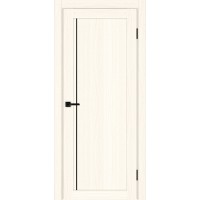 Турин_565АПП.11, цвет Ясень светлый молдинг алюм.чёрн размер 80*200 см.