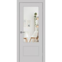 Турин Neo 540ПФ.21, цвет пепельный, заполнение Зеркало/Зеркало, размер 200*80 см.