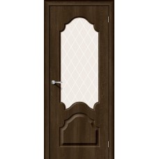 Межкомнатная дверь Винил Скинни-33 Dark Barnwood