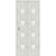 Межкомнатная складная дверь Порта-23 Bianco Veralinga