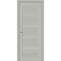 Межкомнатная дверь Эко-Шпон Браво-28 Grey Wood