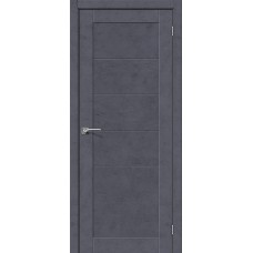 Межкомнатная дверь Эко-Шпон Легно-21 Graphite Art