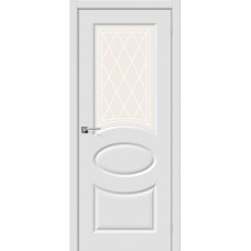 Межкомнатная дверь Винил Скинни-21 П-23 (Белый)