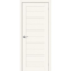 Межкомнатная дверь Эко-Шпон Браво-28 White Wood