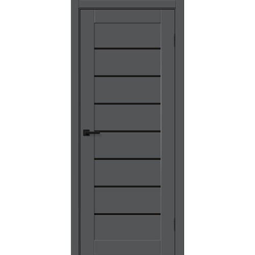 Браво-22 цвет Stormy Silk, стекло Black Shine, покрытие ПЭТ, размер 200*80 см.