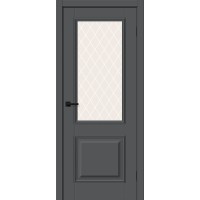 Классик-13 цвет Stormy Silk, стекло White Сrystal, покрытие ПЭТ, размер 200*60 см.