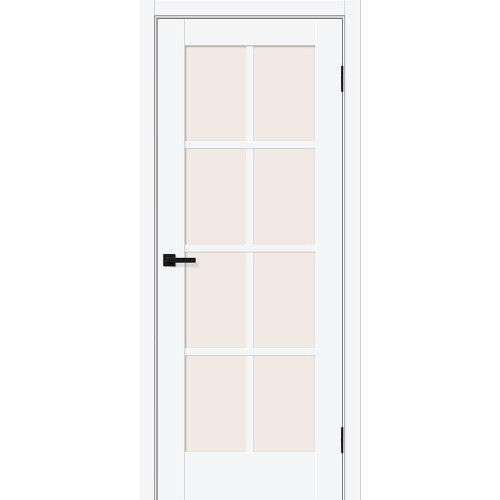 Прима-11.1 цвет White Silk, стекло Magic Fog, покрытие ПЭТ, размер 200*80 см.