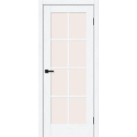 Прима-11.1 цвет White Silkwood, стекло Magic Fog, покрытие ПЭТ, размер 200*80 см.