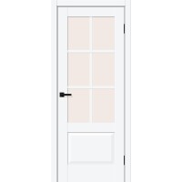 Прима-13.0.1 цвет White Silk, стекло Magic Fog, покрытие ПЭТ, размер 200*80 см.