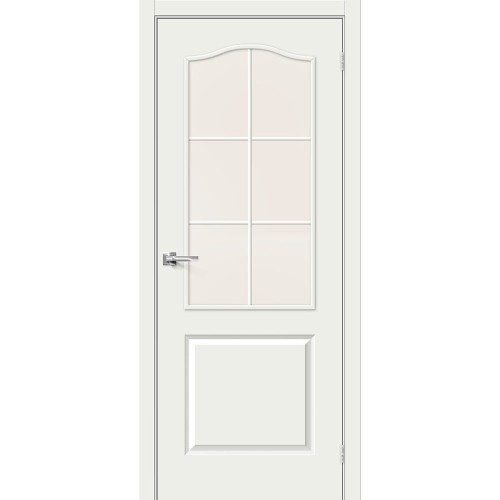 32С цвет Л-04 (Белый), стекло Magic Fog, покрытие Финиш Флекс, размер 200*80 см.