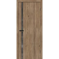 Браво-1.55 цвет Original Oak, стекло Mirox Grey, покрытие Эко-шпон, размер 200*80 см.