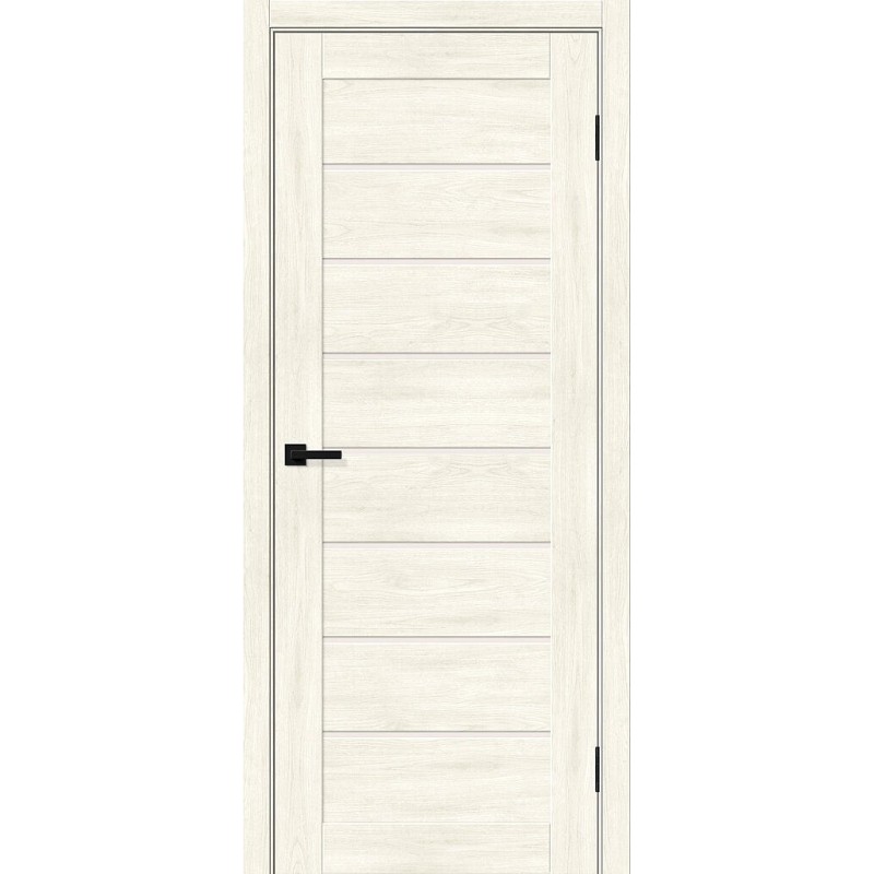 Межкомнатная дверь Браво-22 цвет Nordic Oak, стекло Magic Fog, покрытие Эко-шпон, размер 200*80 см.