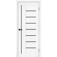 Браво-29 цвет Snow Melinga, стекло Black Shine, покрытие Эко-шпон, размер 200*80 см.