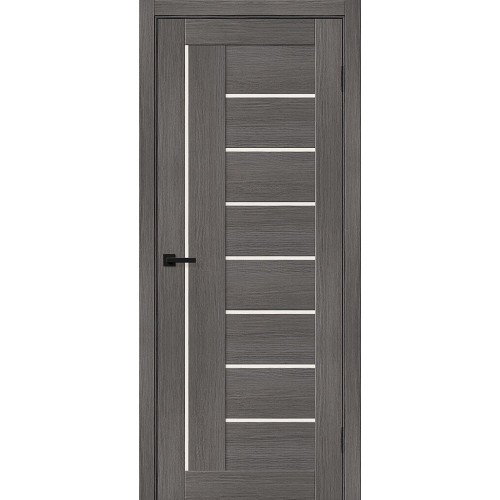 Браво-29 цвет Grey Melinga, стекло Magic Fog, покрытие Эко-шпон, размер 200*80 см.