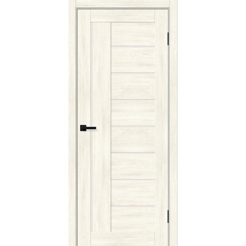 Межкомнатная дверь Браво-29 цвет Nordic Oak, стекло Magic Fog, покрытие Эко-шпон, размер 200*80 см.