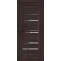 Браво-30 цвет Wenge Melinga, стекло Mirox Grey, покрытие Эко-шпон, размер 200*80 см.