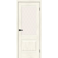 Прима-3 цвет Nordic Oak, стекло White Сrystal, покрытие Эко-шпон, размер 200*80 см.