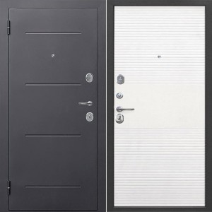 Металлическая Гарда 7,5 см. Серебро / Белый ясень 205*86 левая