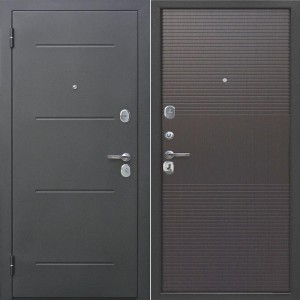 Металлическая Гарда 7,5 см. Серебро / Темный Кипарис 205*86 левая