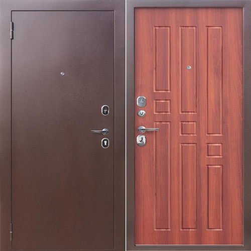 Гарда 8 мм. Антик медь / Дуб рустикальный 205*86 левая