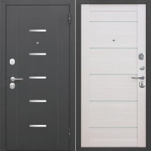 Металлическая Гарда 7,5 см. Муар / Царга Лиственница беж 205*86 правая