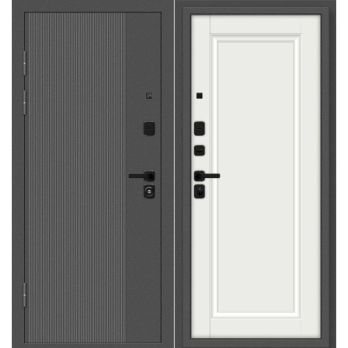 Optim Z-2 Классика Букле графит/Белый 205*86 левая