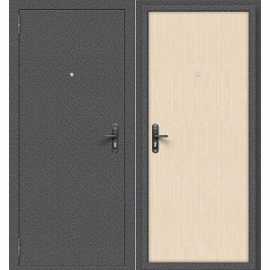 Металлическая Тайга-5 Антик Серебряный/Клен 205*86 левая