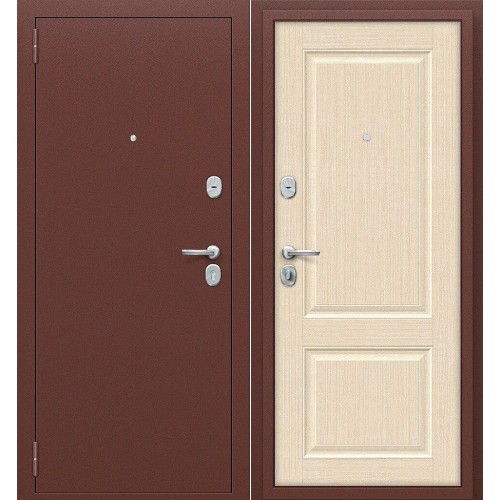 Тайга-7 Антик Медный/Бежевый клен 205*86 левая