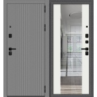 Тайга-9.2 Вертикаль Антик Серебряный/Белый 205*86 правая