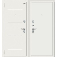 Аура Kale Шагрень белая/Off-white 205*96 правая