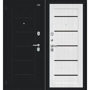 Металлическая Борн Букле черное/Snow Melinga 205*86 левая