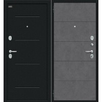 Граффити-1 Инсайд Букле черное/Slate Art 205*86 левая