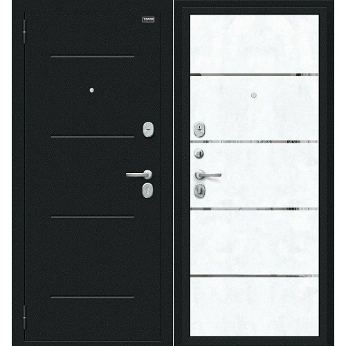 Лайн Букле черное/Snow Art 205*86 левая