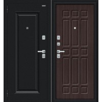 Мило МФ/BChrome Букле черное/Wenge Melinga 205*86 левая