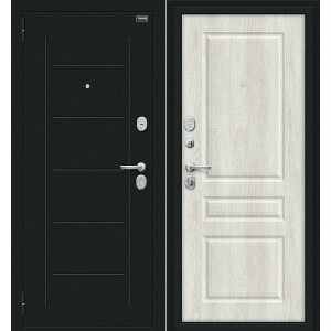 Металлическая Пик Букле черное/Casablanca 205*86 левая