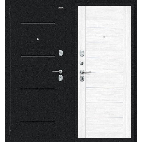 Техно Букле черное/Snow Melinga 205*86 левая