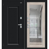 Thermo Флэш МФ/BChrome Букле черное/Cappuccino Melinga 205*86 левая