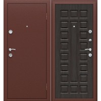 Металлическая входная дверь Йошкар Антик Медь/П-09 (Венге)