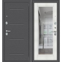 Металлическая входная дверь Porta S 104.П61 Антик Серебро/Bianco Veralinga